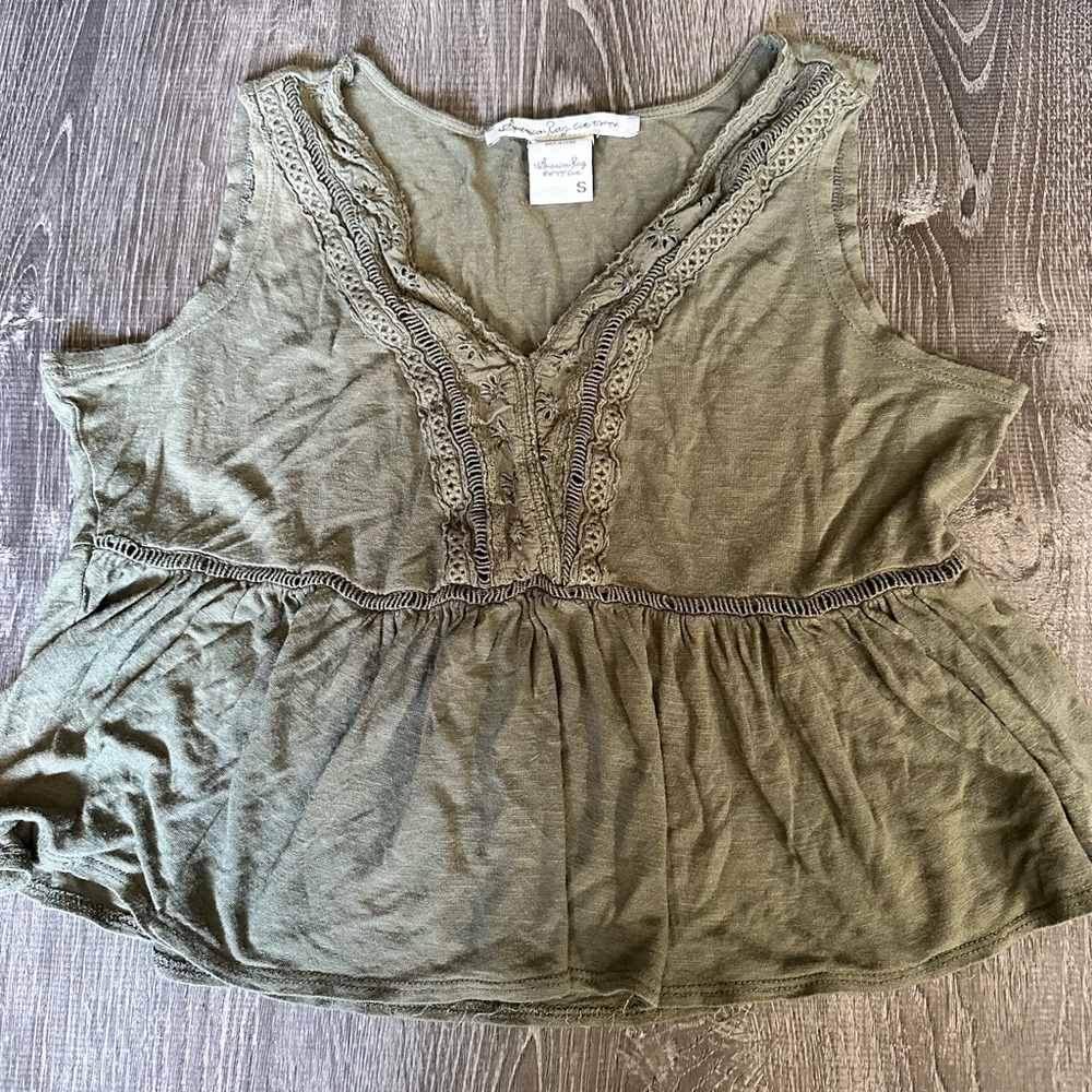 American Rag cropped tank top